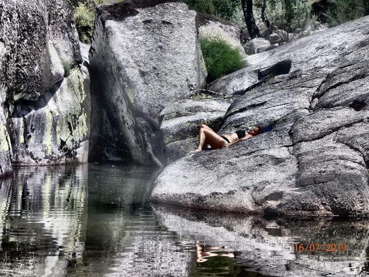 Salto Do Lobo - Montain Houses With Private River Penhas da Saúde Exterior foto